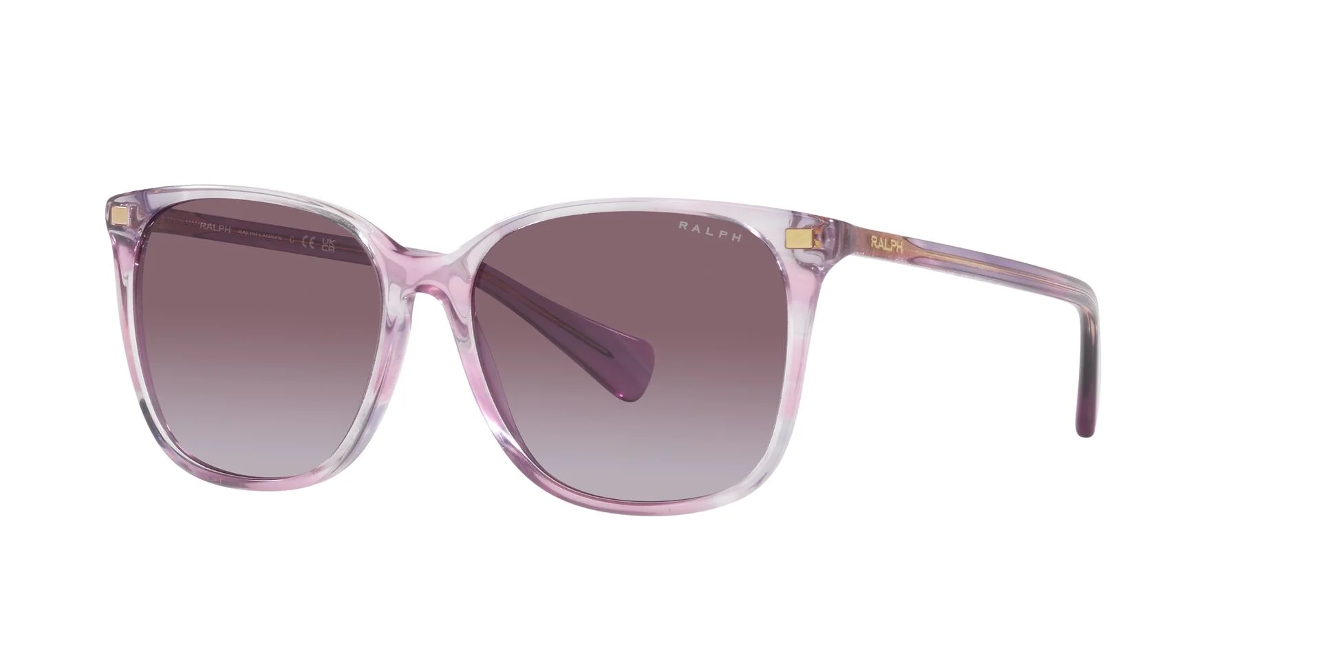 Shiny Striped Purple/Gradient Violet