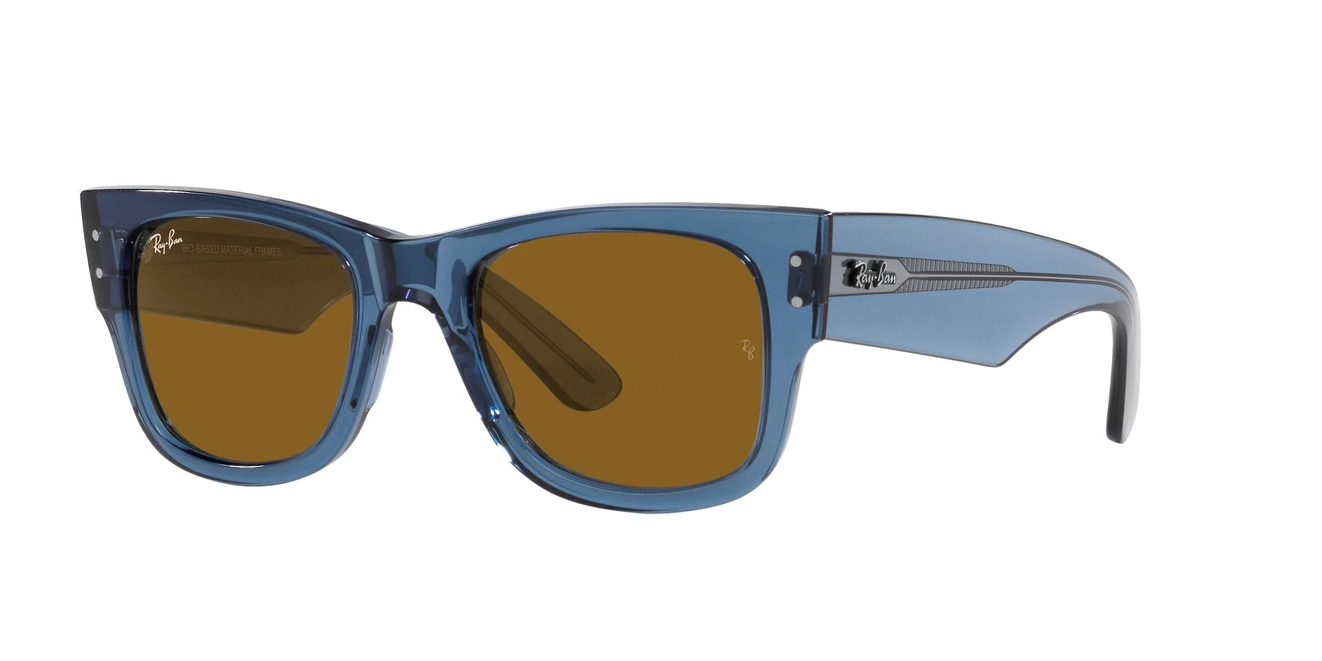 Transparent Blue/Brown