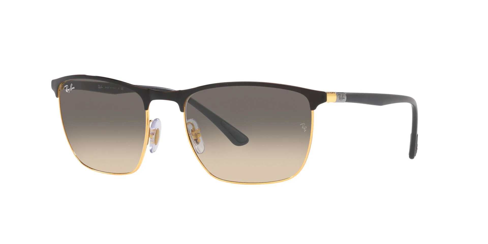 Black On Arista/Clear Gradient Grey
