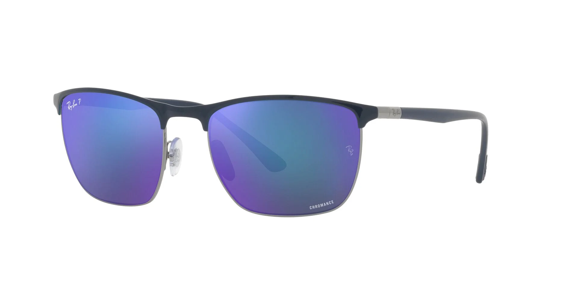 Blue On Gunmetal/Polarised Mirror Blue