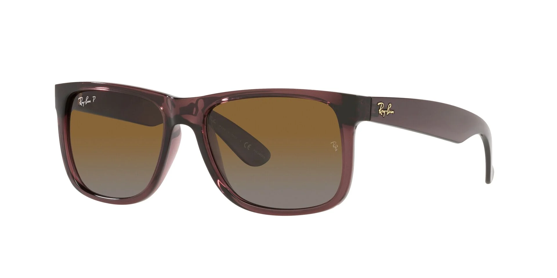Transparent Dark Brown/Brown Polarised