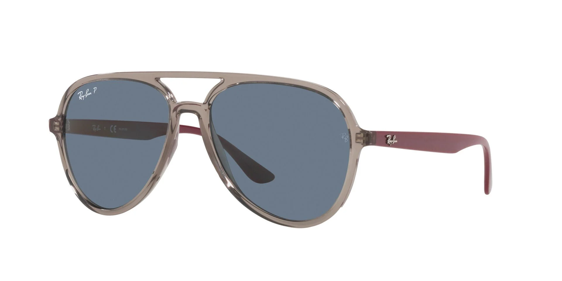 Transparent Grey/Dark Blue Polarised