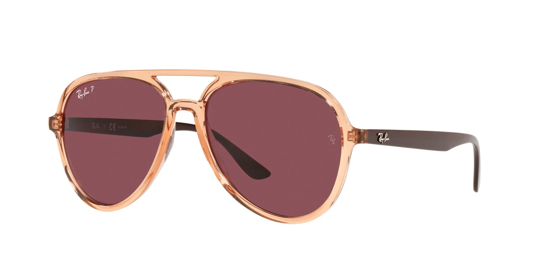 Transparent Brown/Purple Polarised
