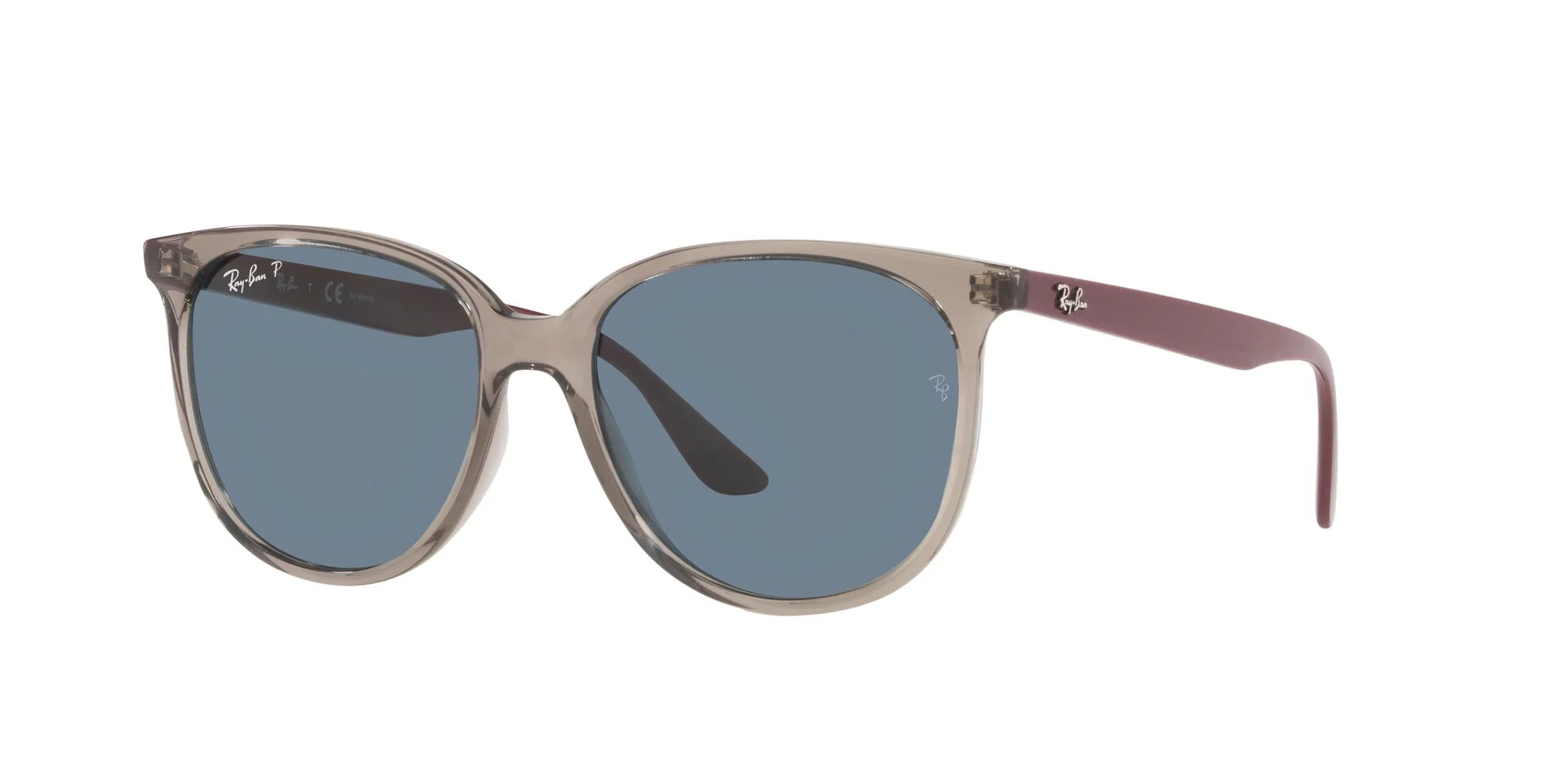 Transparent Grey/Dark Blue Polarised