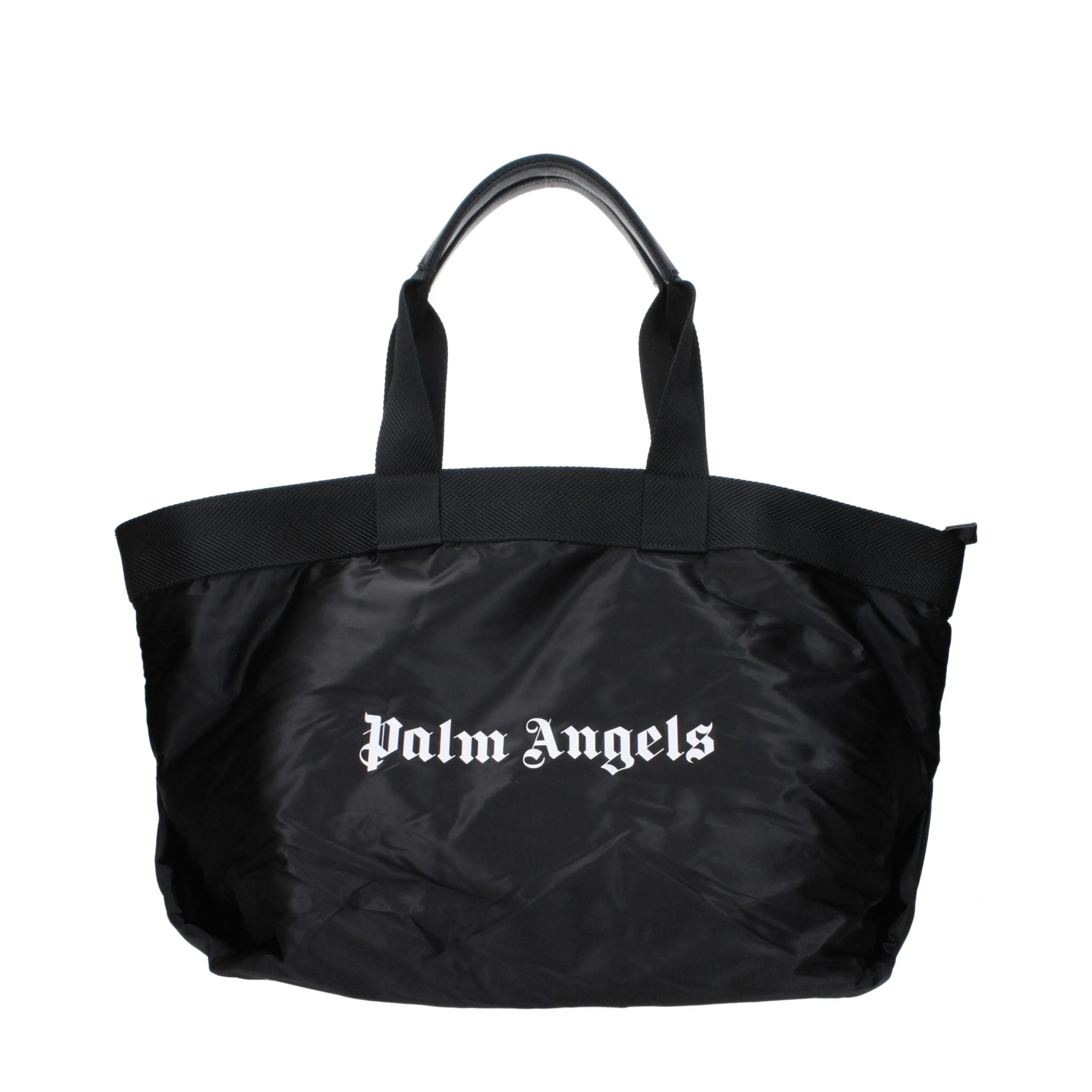 Palm Angels Black Fabric Shoulder Bag