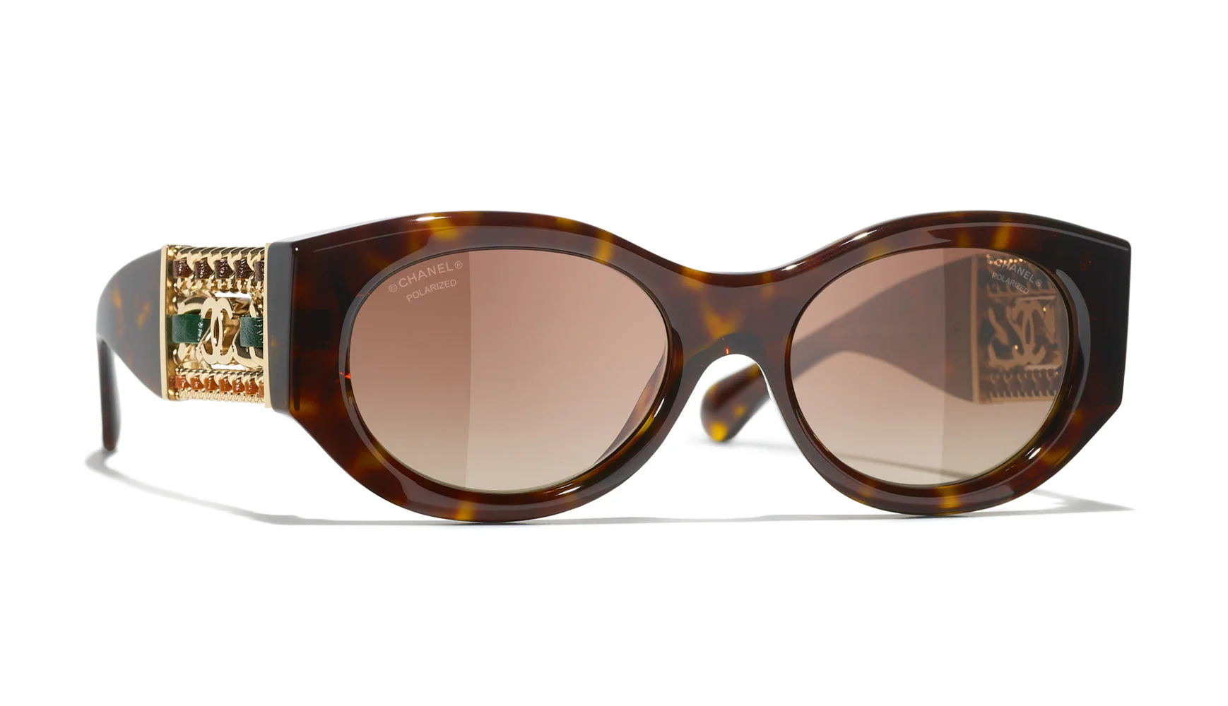 Dark Havana/Brown Gradient Polarised