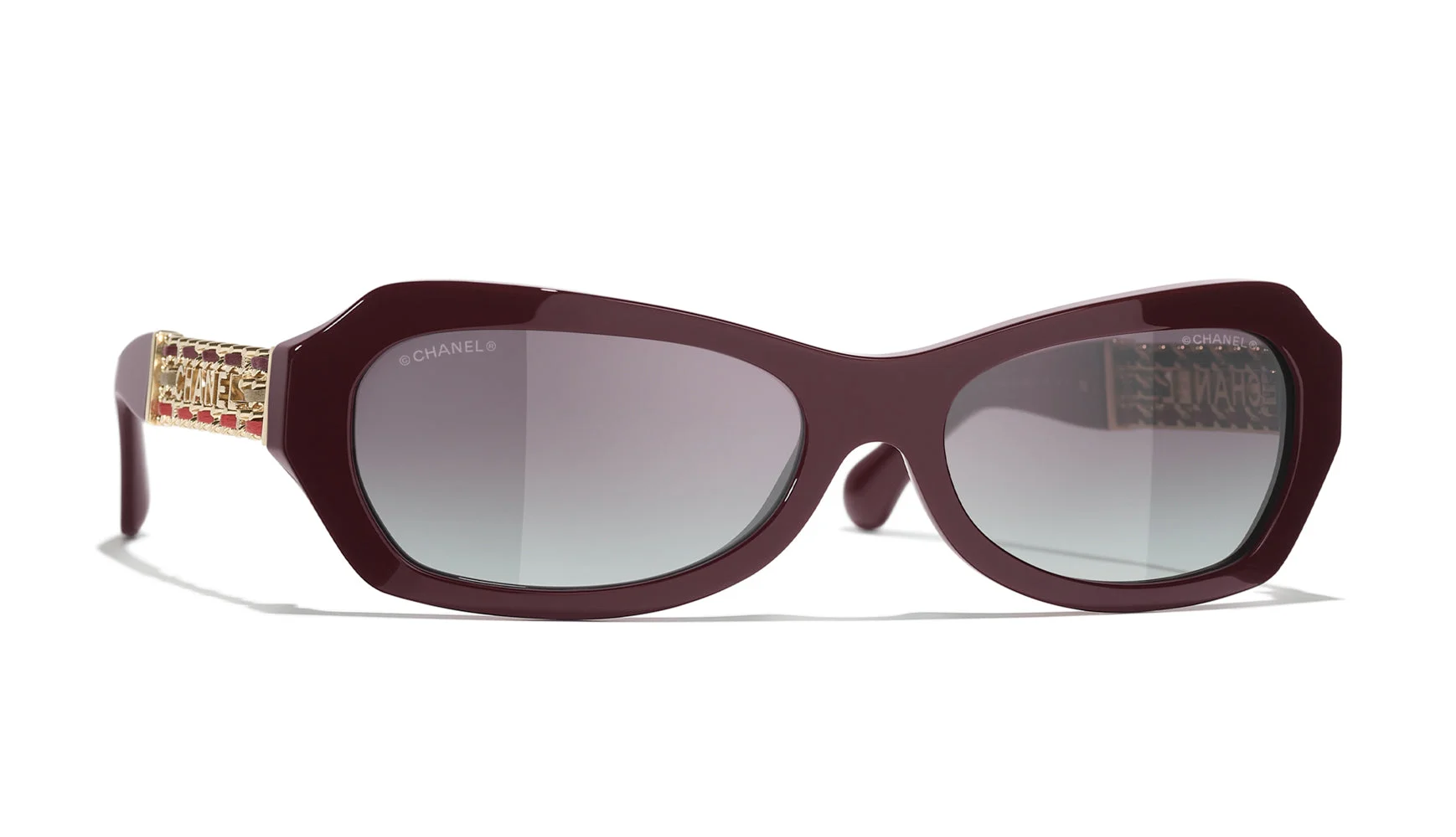 Aubergine/Grey Gradient