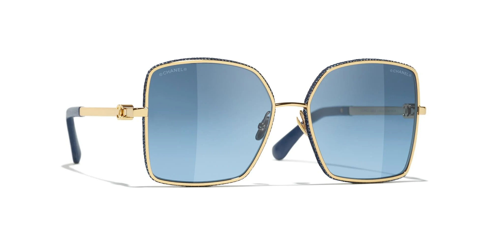 Gold/Grey Blue Gradient