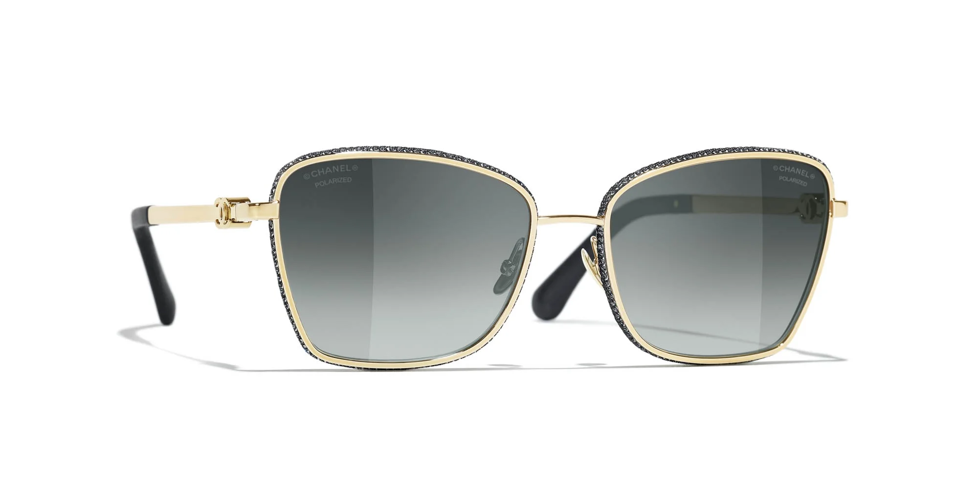 Pale Gold/Grey Gradient Polarised
