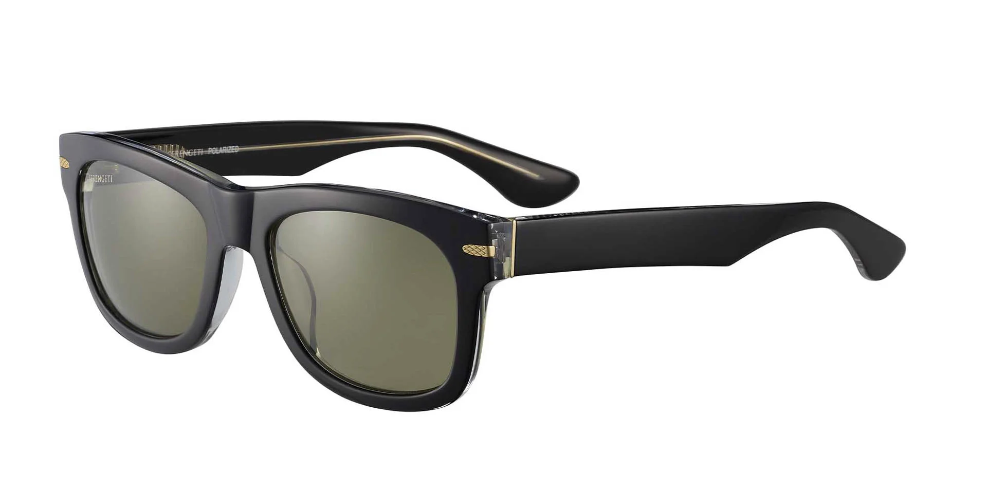 Shiny Black Transparent Layer/Mineral Non Polarised