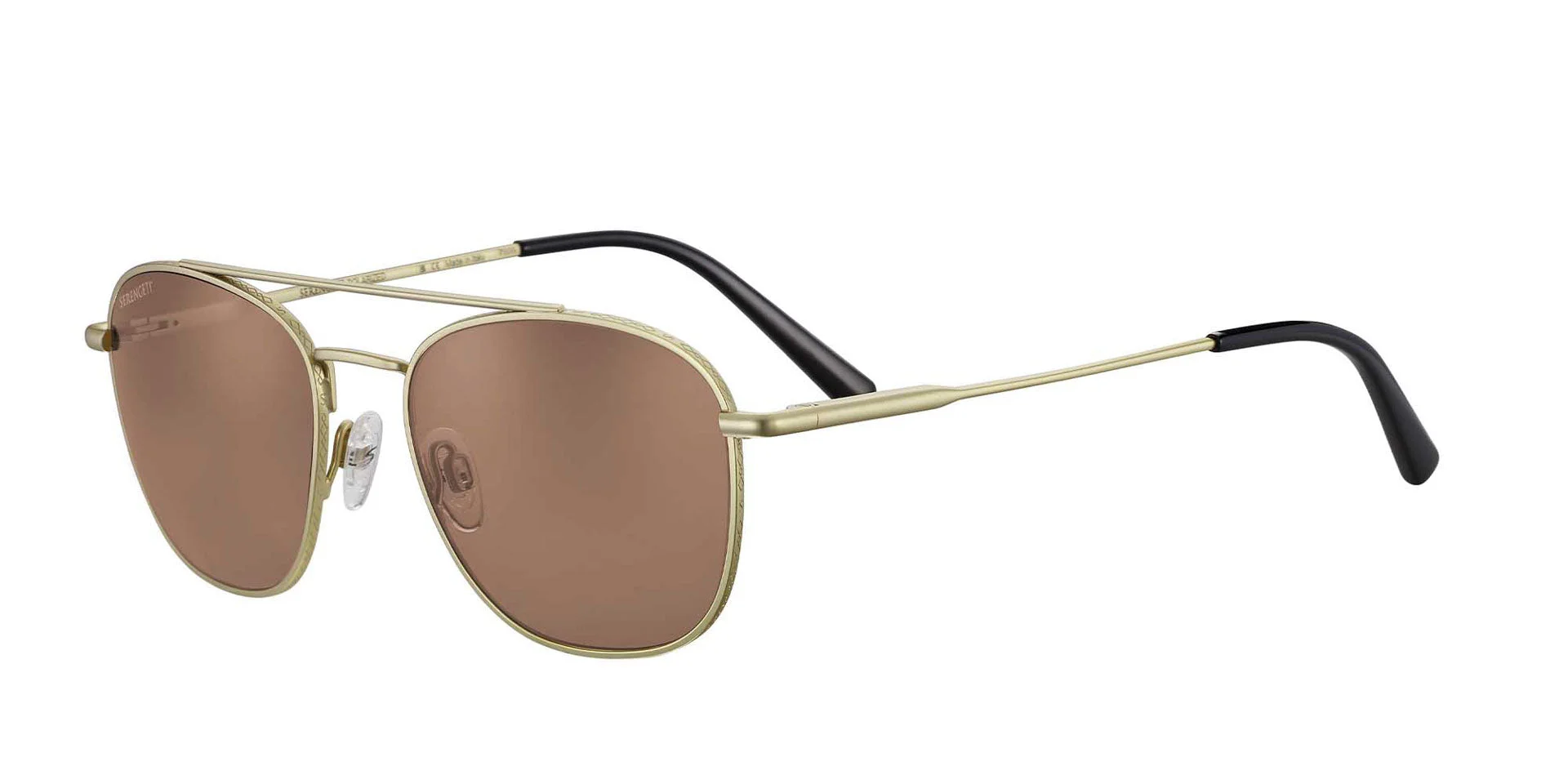 Matte Gold/Brown