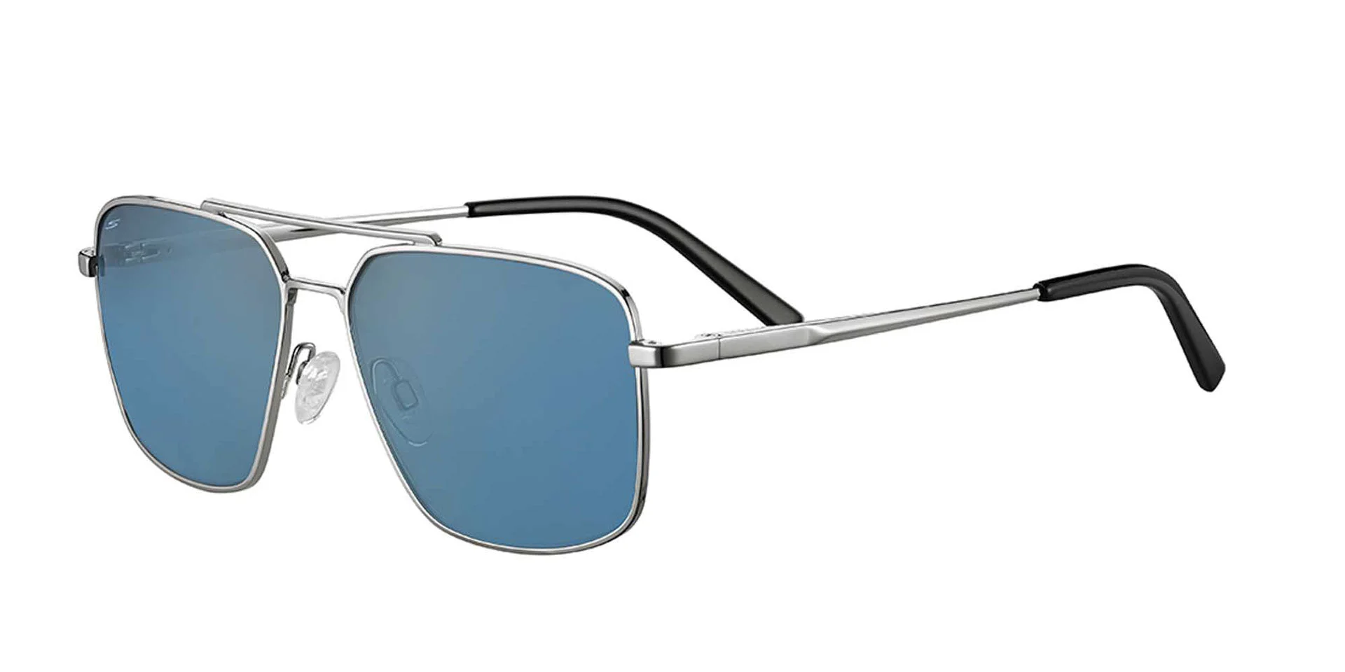 Silver/Blue