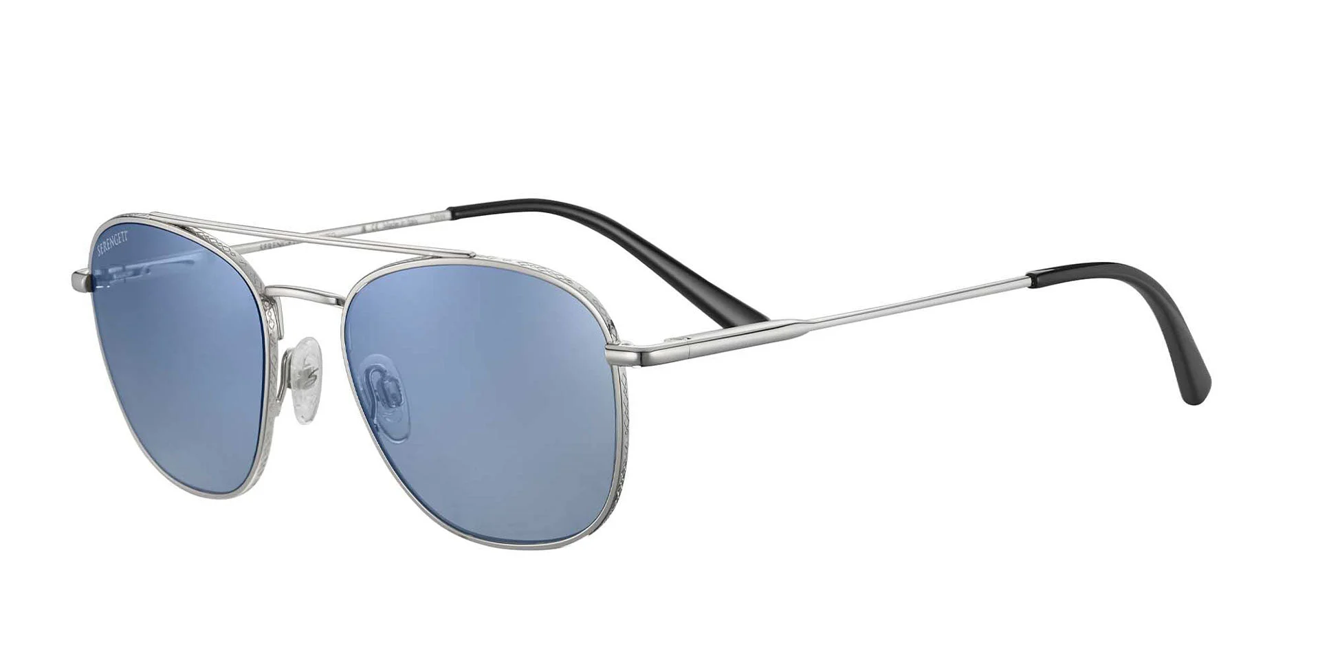 Silver/Blue Mirror