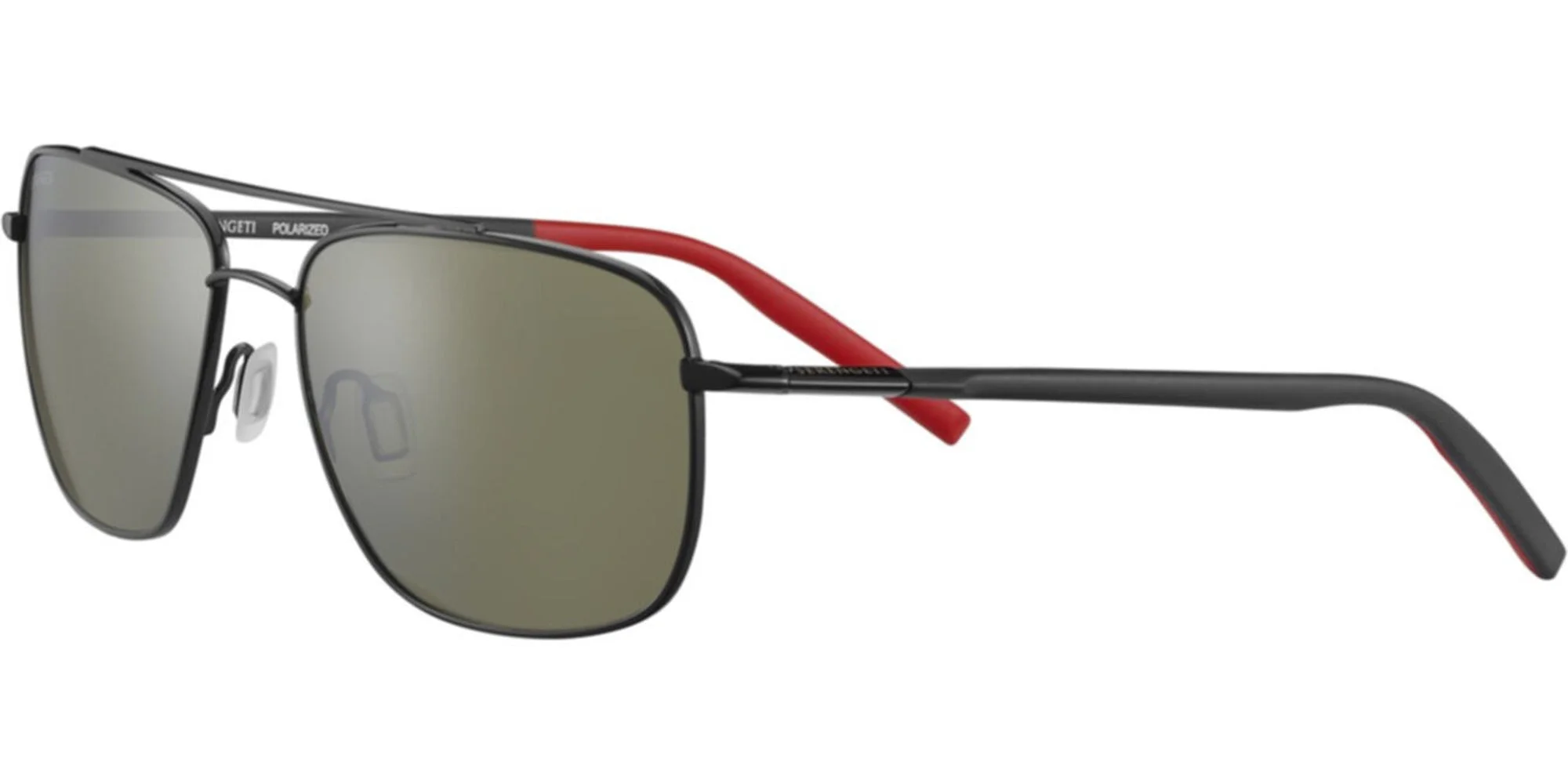 Shiny Black Red/Mineral Polarised