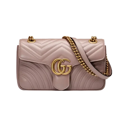 GUCCI GG Marmont Small matelass'e shoulder bag