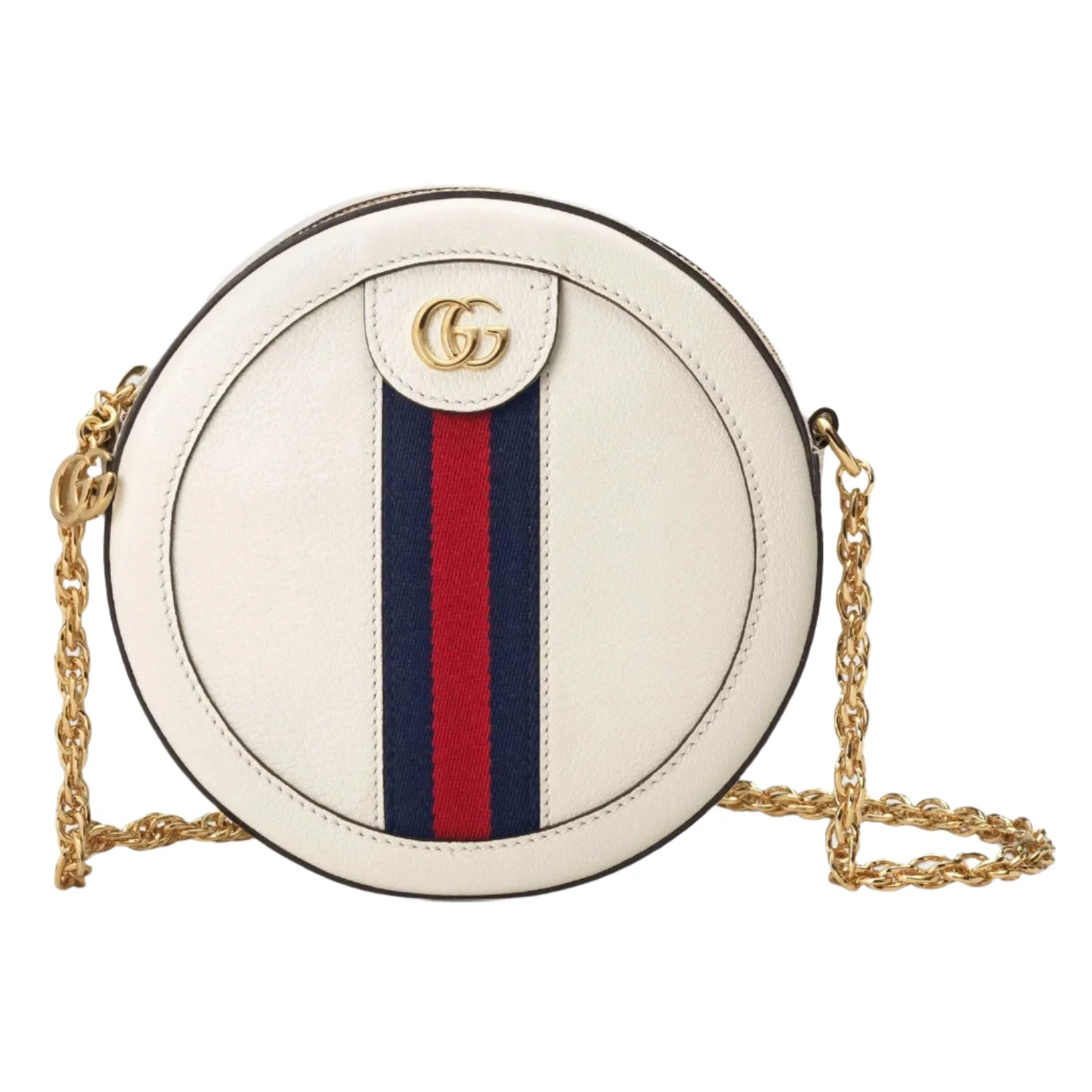 GUCCI Ophidia Mini Round Shoulder Bag