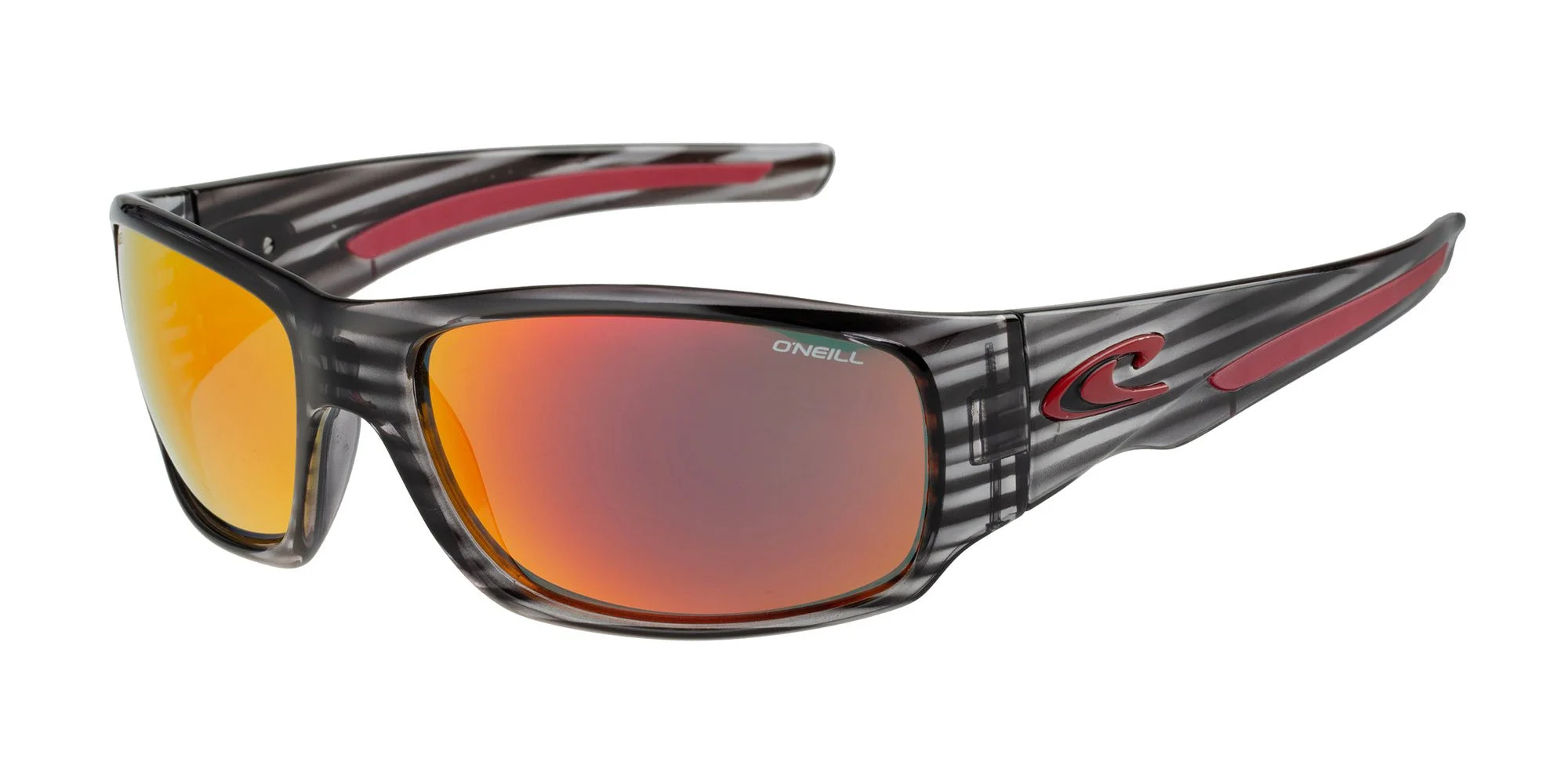 Grey Stripe/Orange