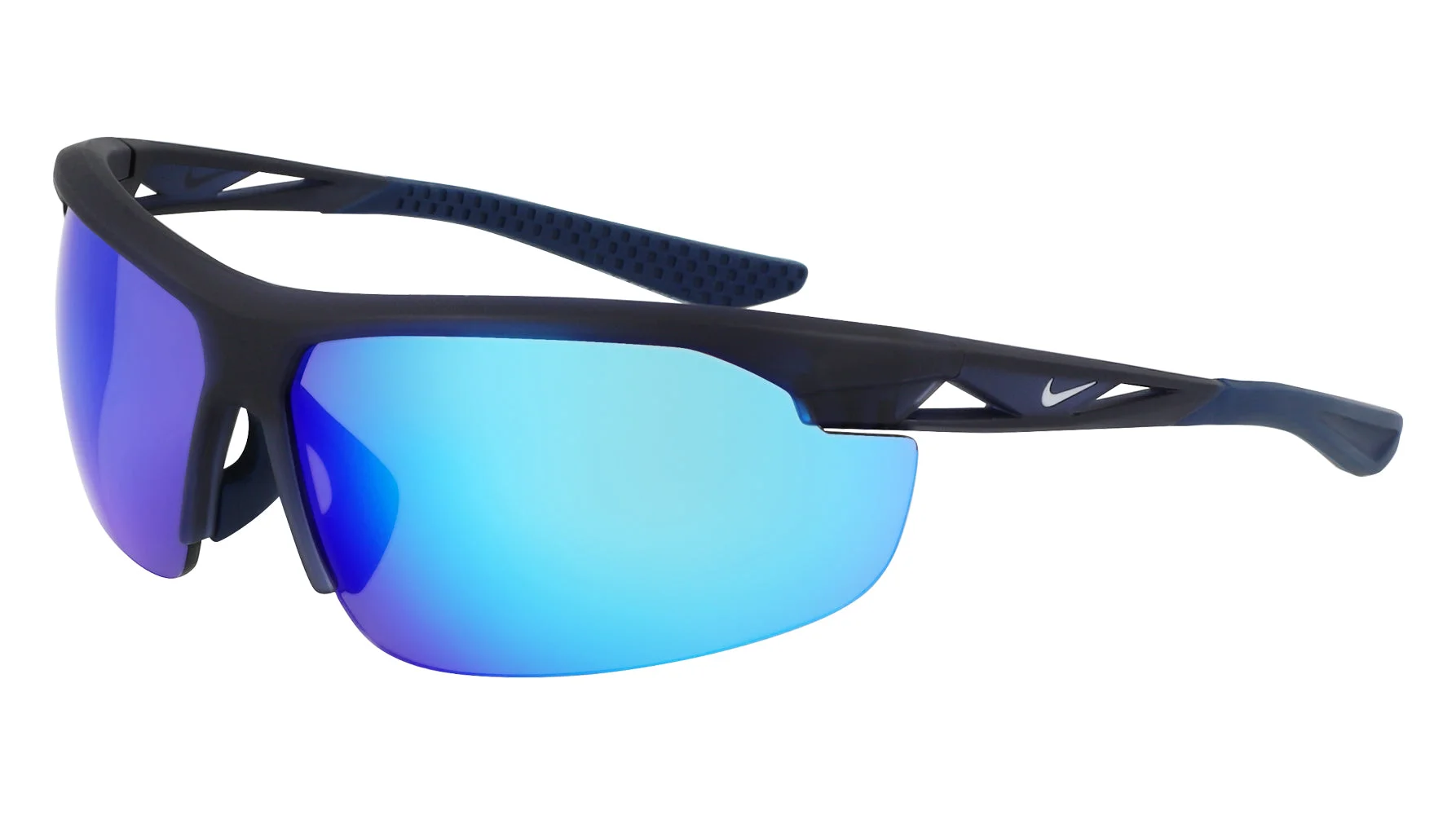 Matte Obsidian-Blue/Blue Mirror