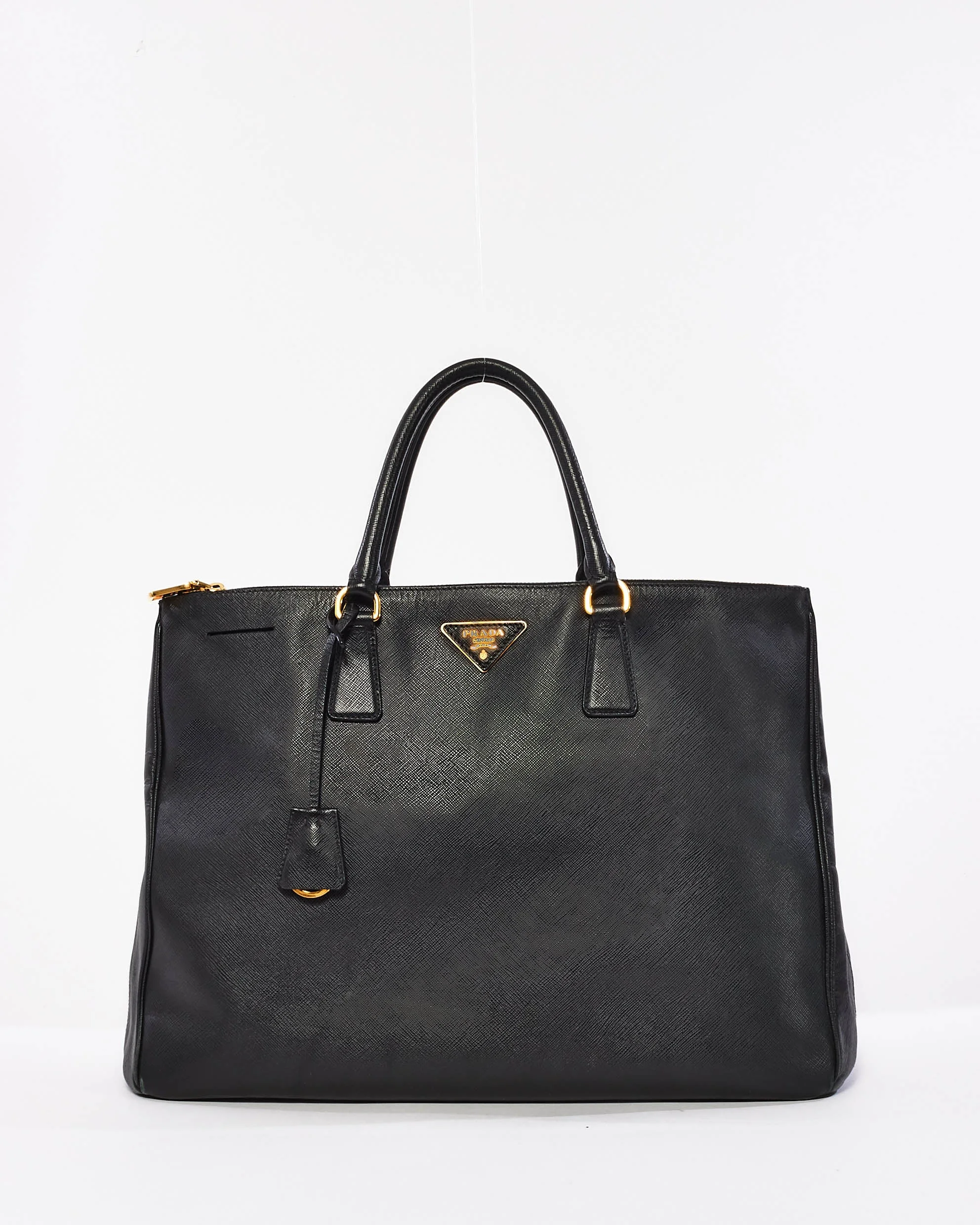 Prada Black Saffiano Leather Large Galleria Tote