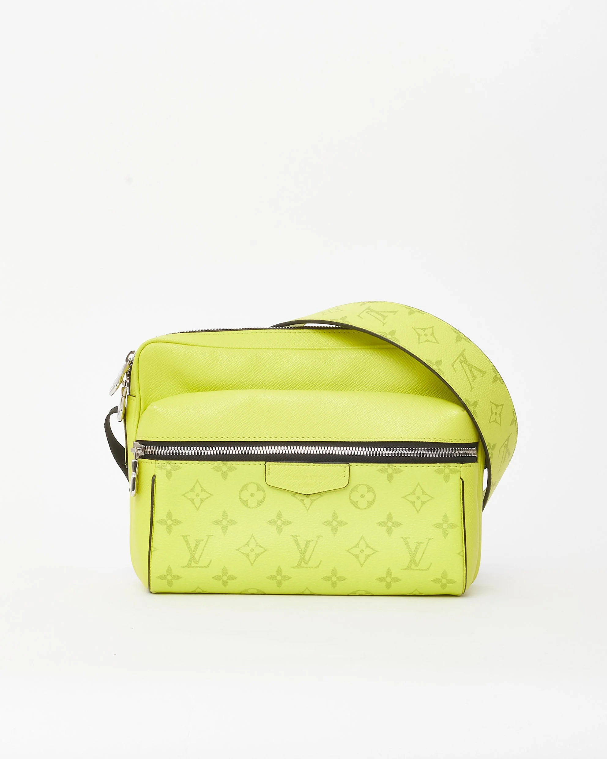 Louis Vuitton Yellow Monogram & Taiga Leather Outdoor Messenger Bag