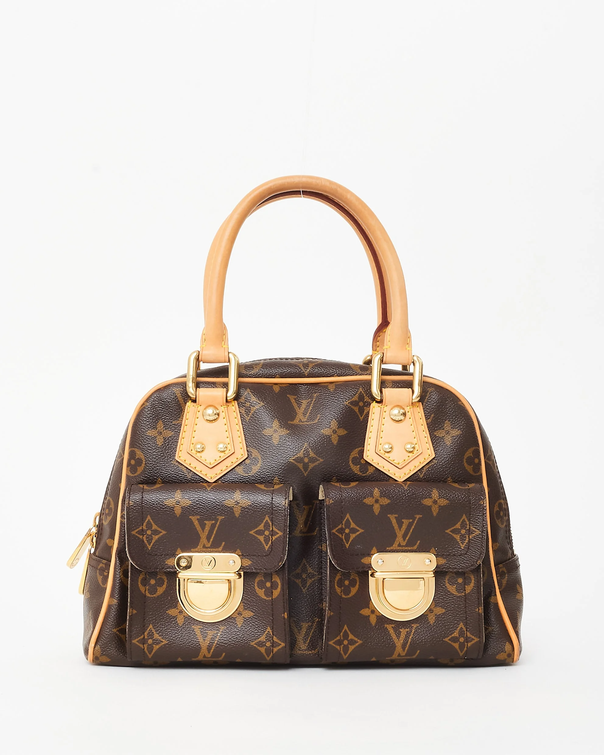 Louis Vuitton Monogram Coated Canvas Manhattan PM Bag