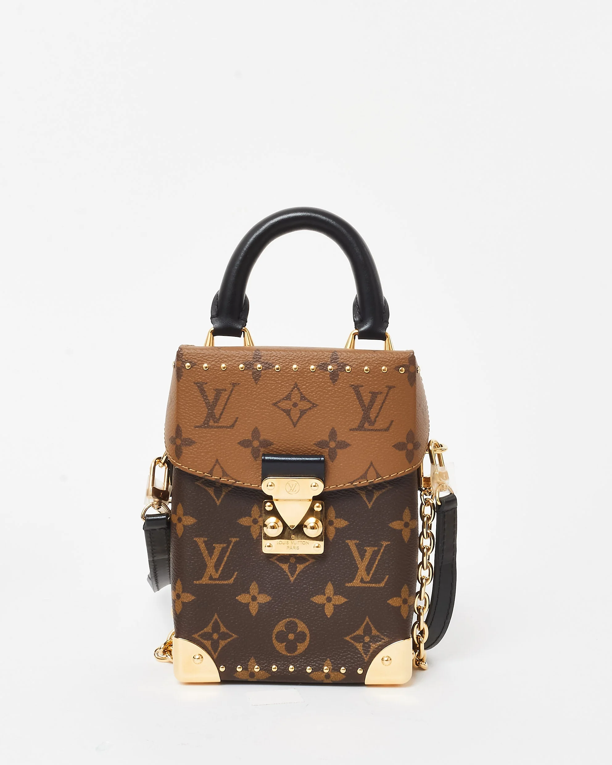 Louis Vuitton Reverse Monogram Coated Canvas Camera Box Bag