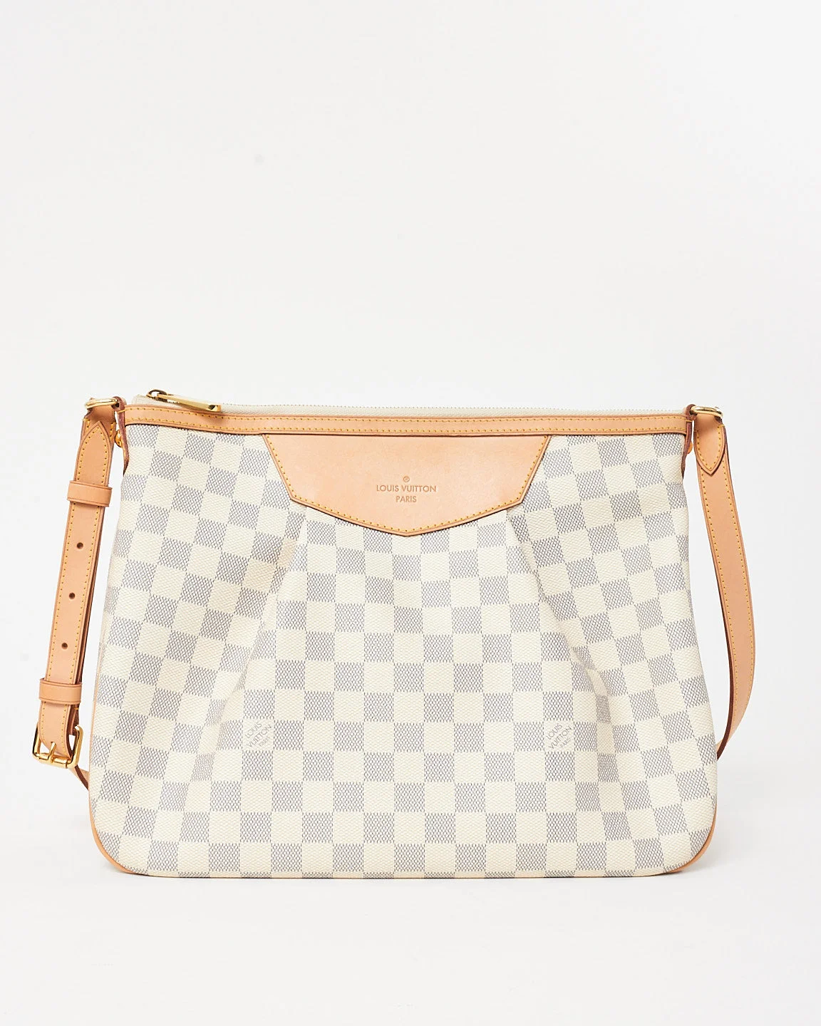 Louis Vuitton Damier Azur Coated Canvas Siracusa MM Crossbody