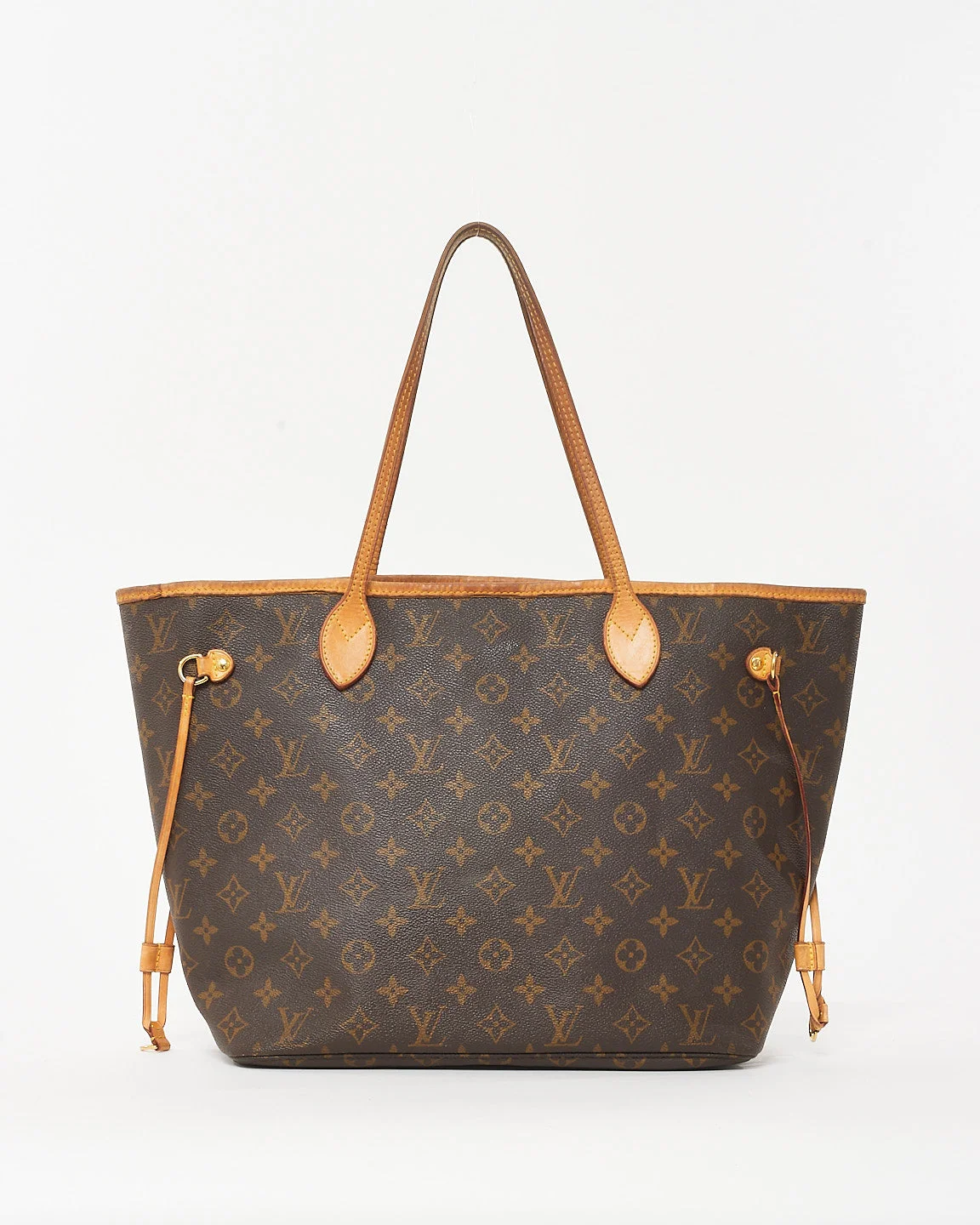Louis Vuitton Monogram Coated Canvas Neverfull MM