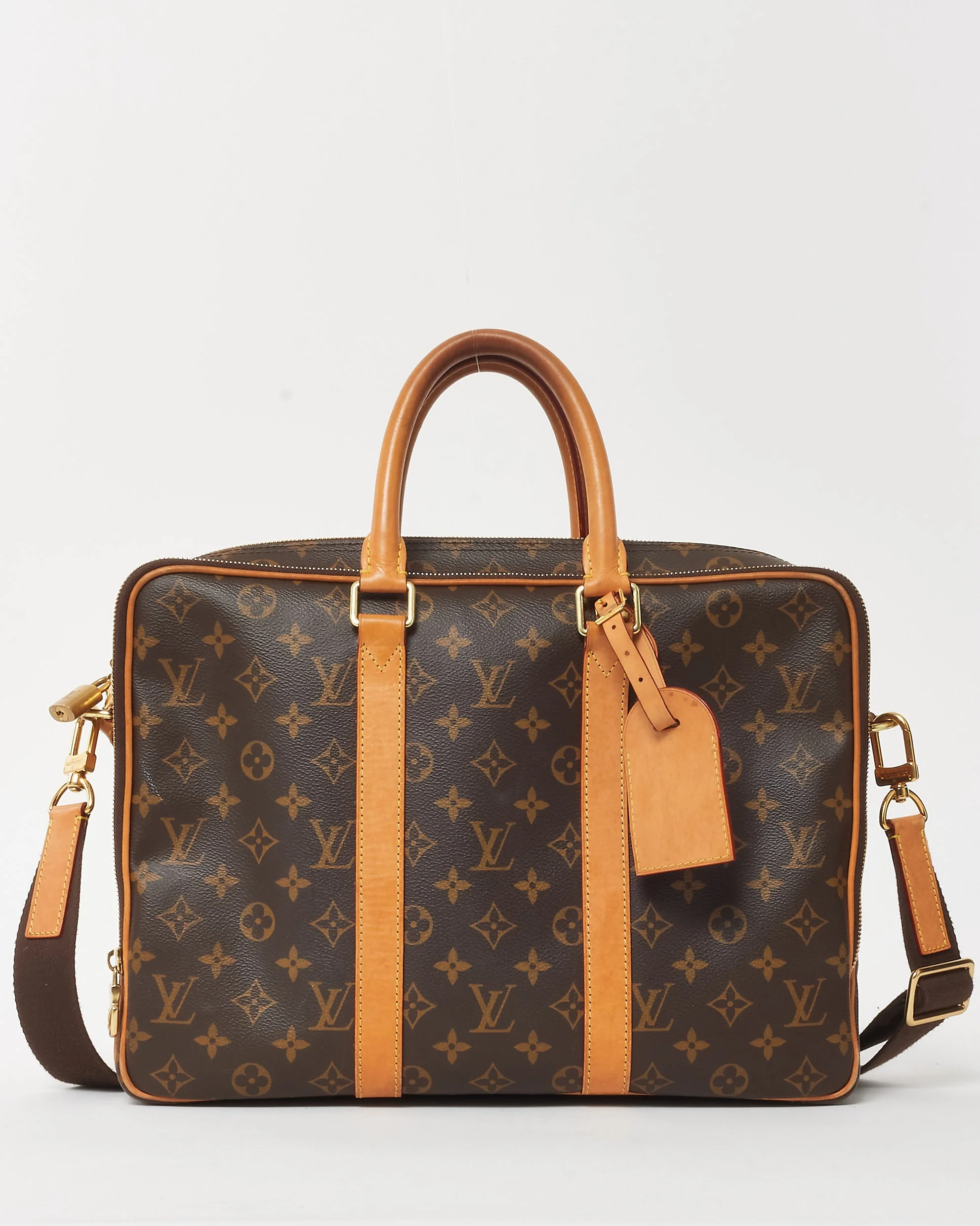 Louis Vuitton Monogram Canvas ICare Laptop Messenger Bag