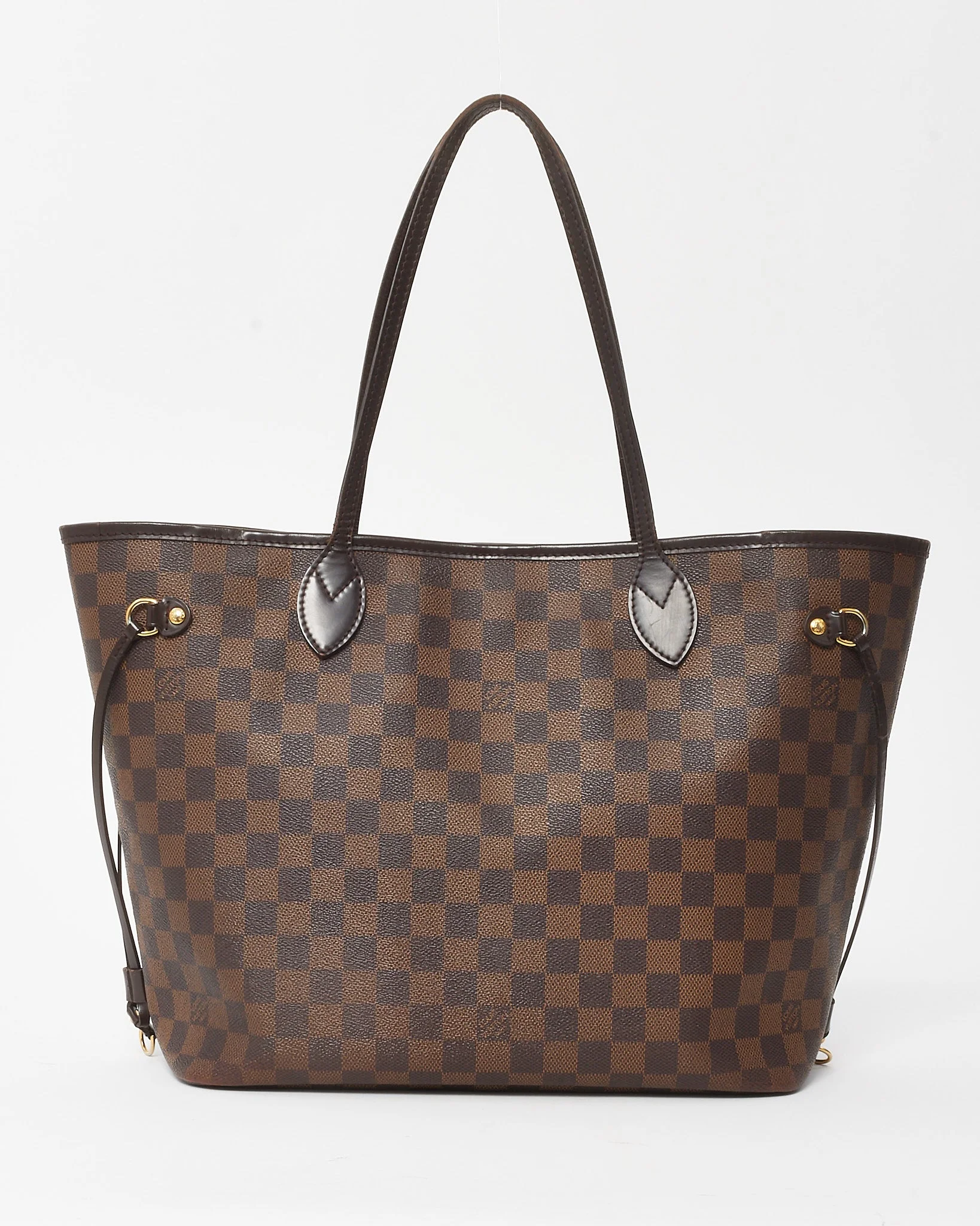 Louis Vuitton Damier Ebene Coated Canvas Neverfull MM Bag