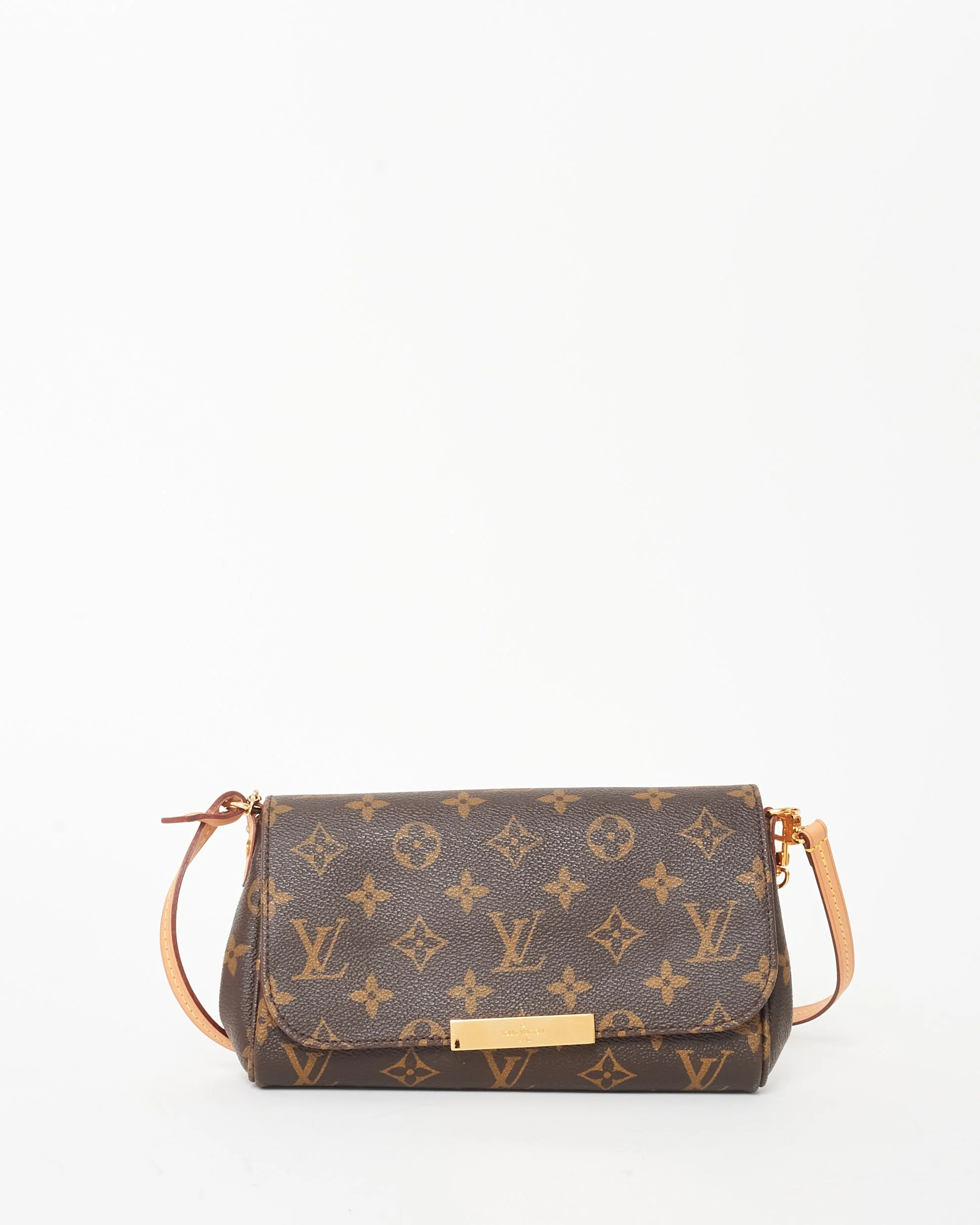Louis Vuitton Monogram Coated Canvas Favourite PM Crossbody Bag