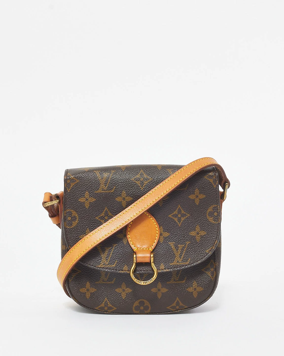 Louis Vuitton Vintage Monogram Canvas Saint Cloud Crossbody Bag