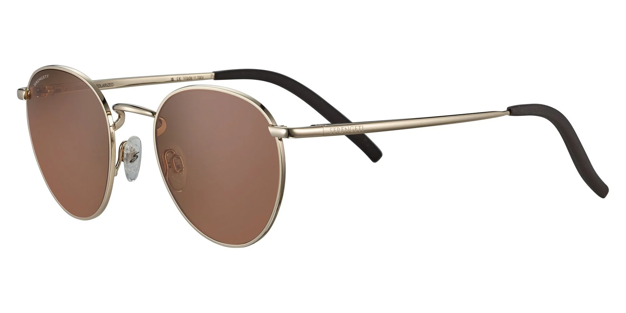 Shiny Rose Gold/Mineral Drivers Polarised