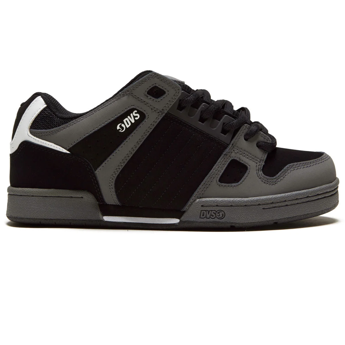 DVS Celsius Shoes - Charcoal/Black/White Nubuck