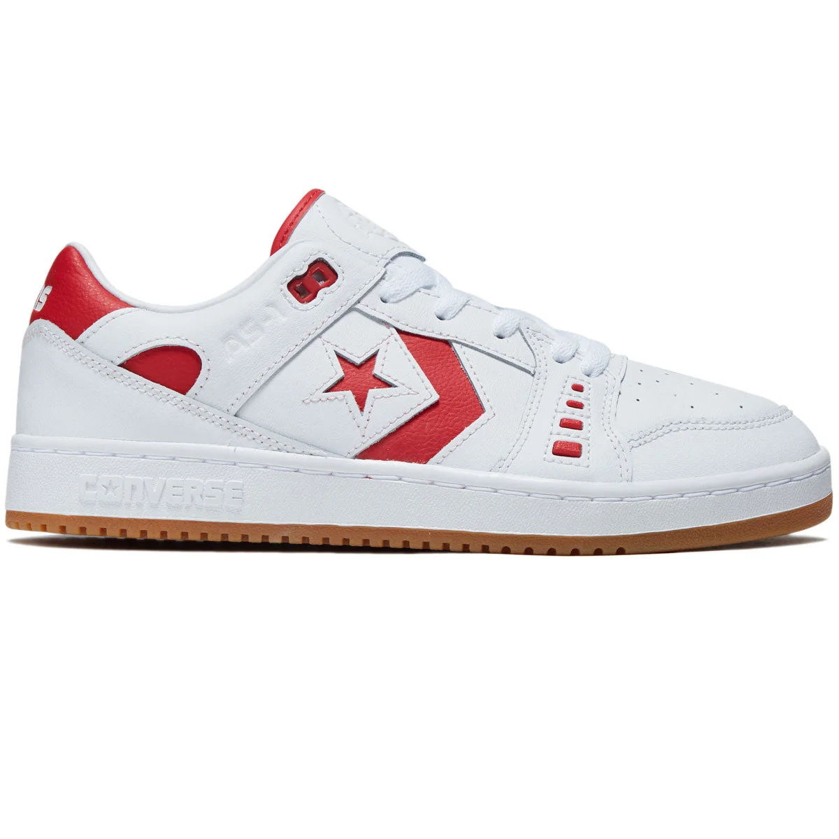 Converse AS-1 Pro Ox Shoes - White/Red/White