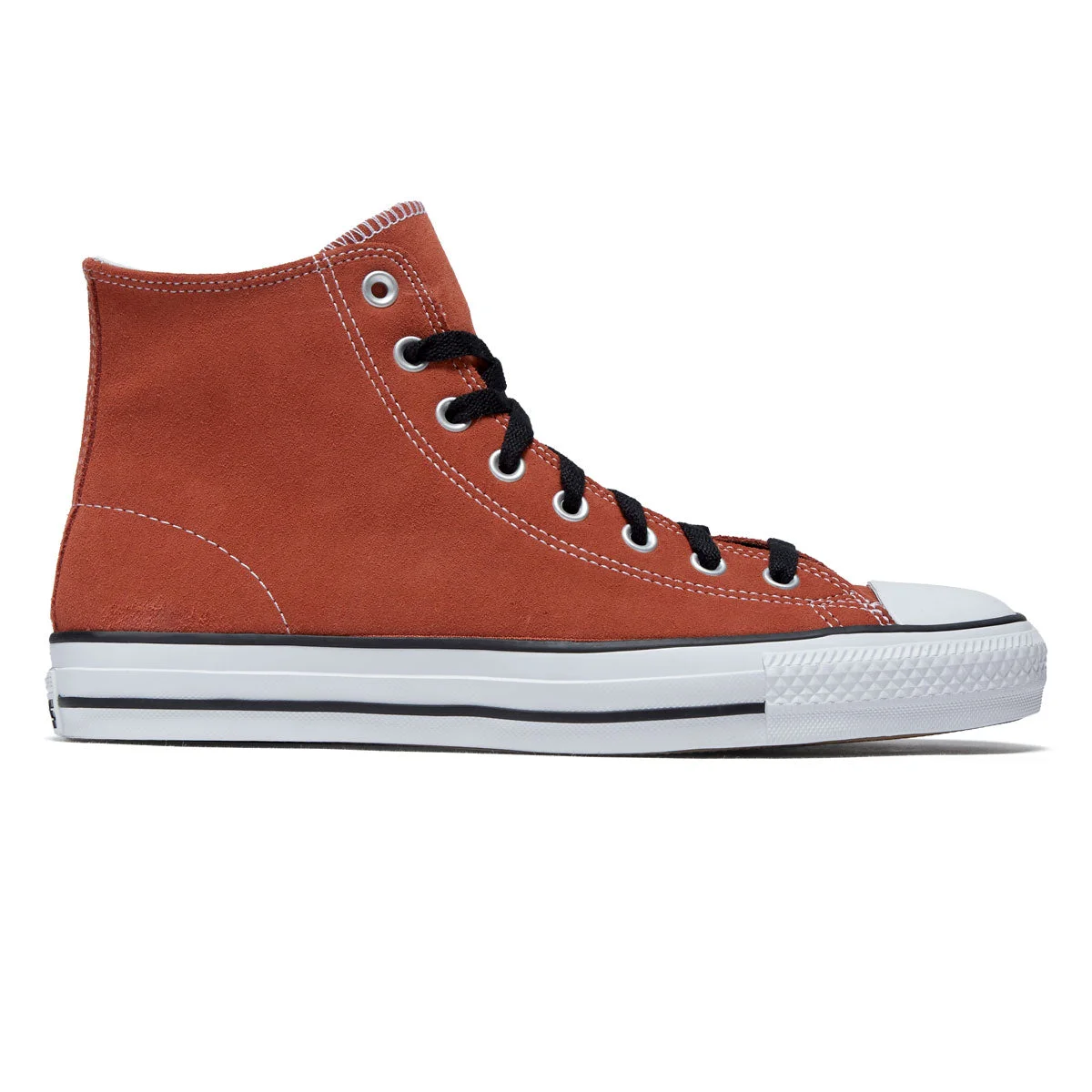 Converse Chuck Taylor All Star Pro Hi Shoes - Red Terracotta/Black/White