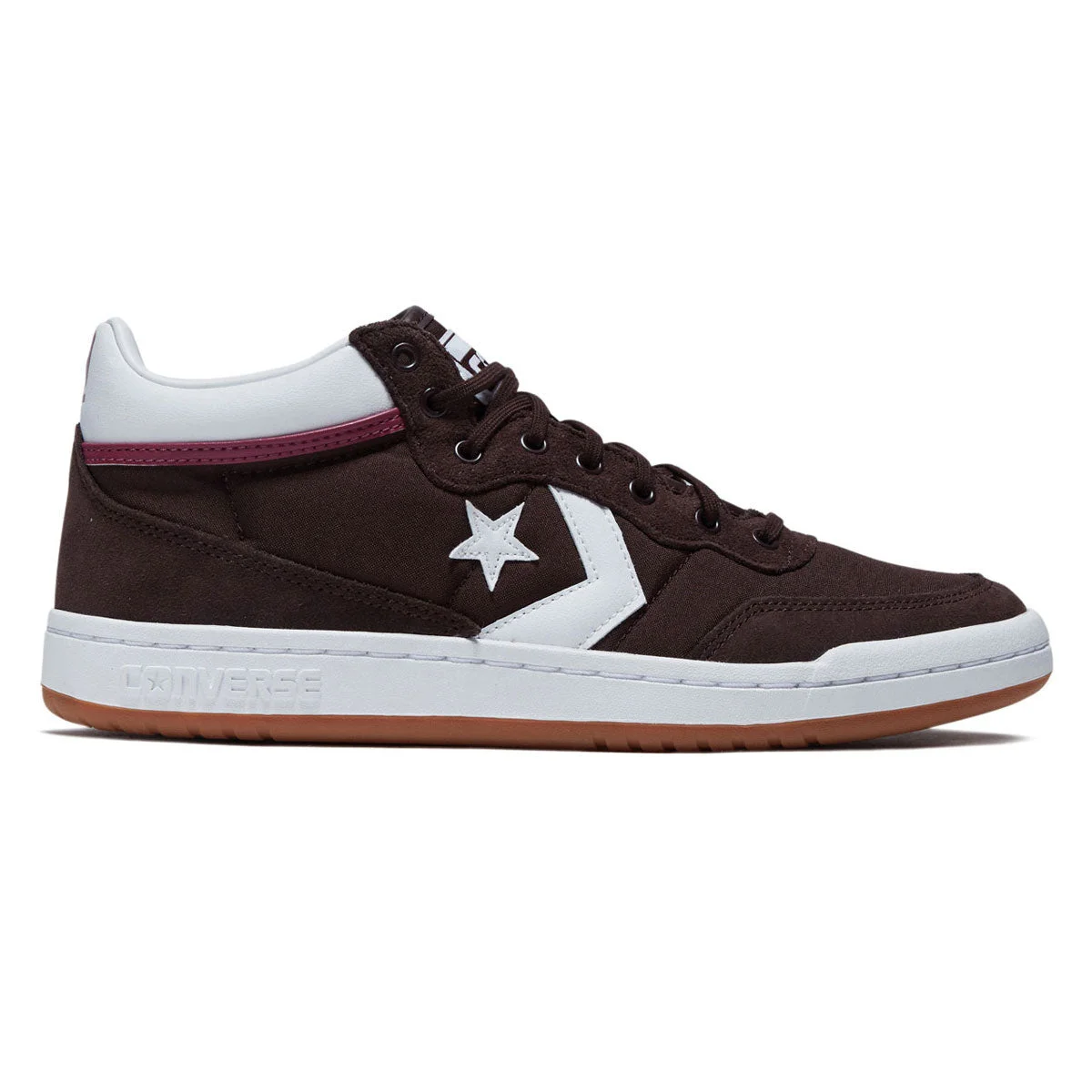 Converse Fastbreak Pro Mid Shoes - Rugged Brown/White/Mesa Rose