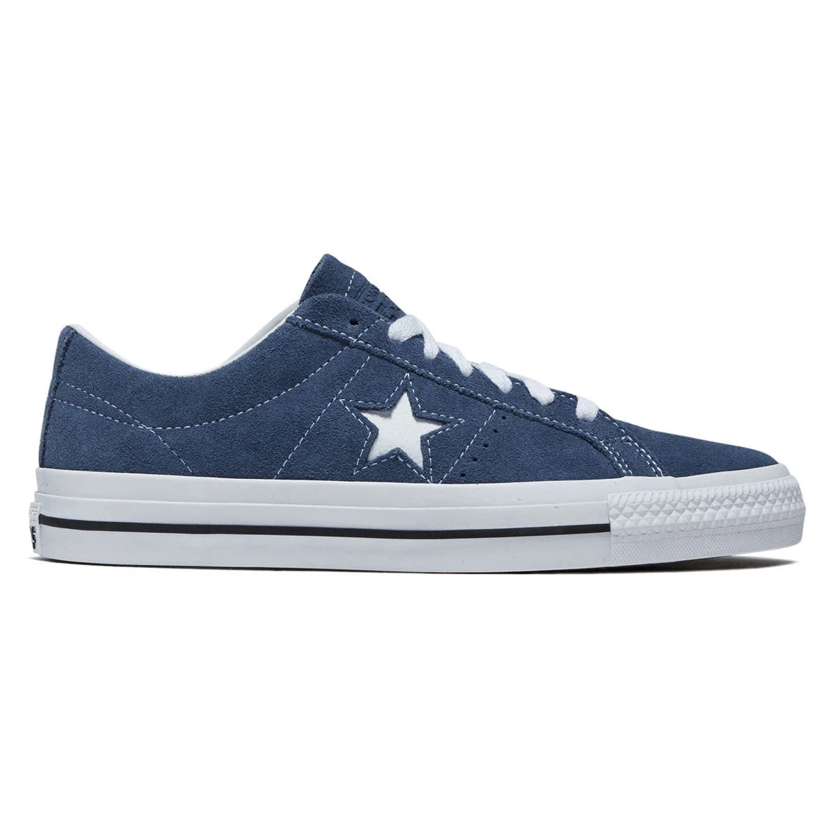 Converse One Star Pro Shoes - Slacker Blue/Black/White