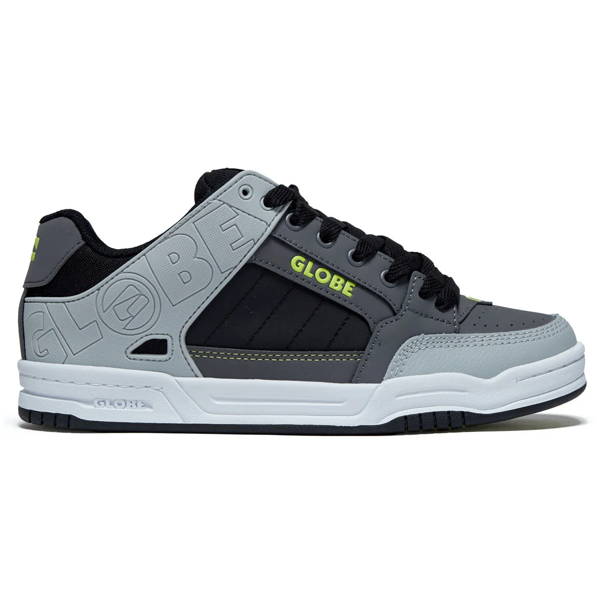 Globe Tilt Shoes - Greyscale/Black