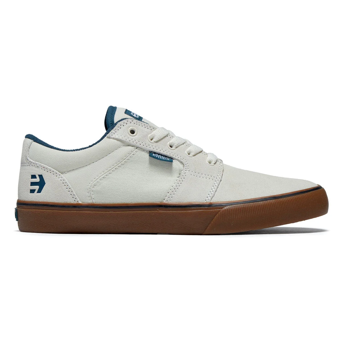 Etnies Barge Ls Shoes - White/Blue/Gum