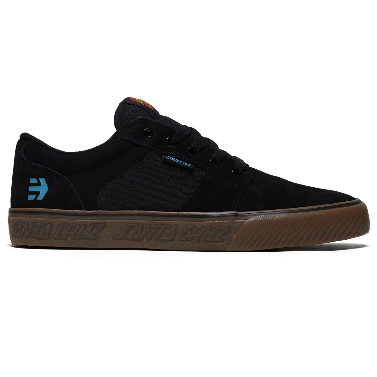 Etnies x Santa Cruz Barge LS Shoes - Black/Gum