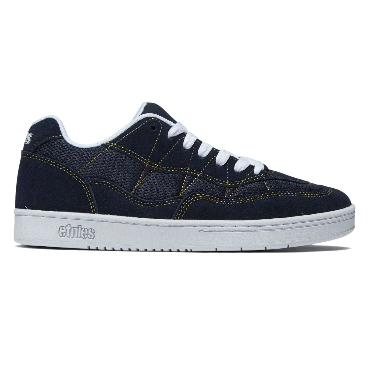 Etnies Snake Shoes - Navy/White/Yellow