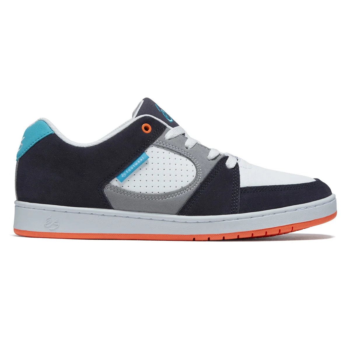 eS Accel Slim Shoes - Navy/Grey/Orange