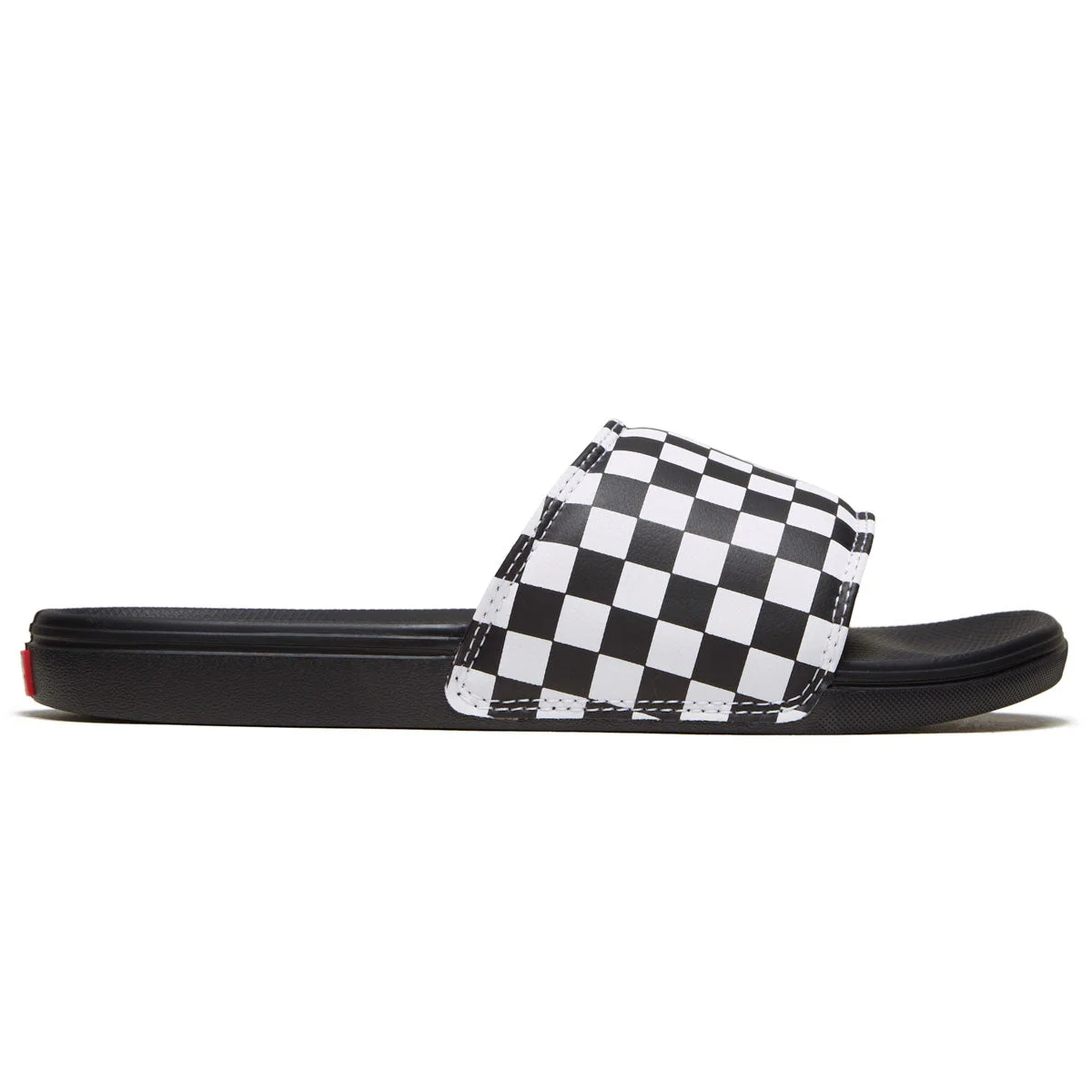 Vans La Costa Slide-on Sandals - Checkerboard True White/Black
