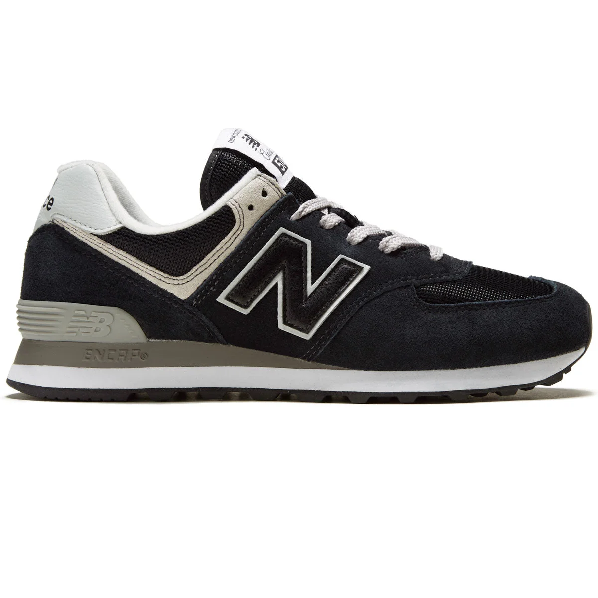 New Balance 574 Core Shoes - Black/White