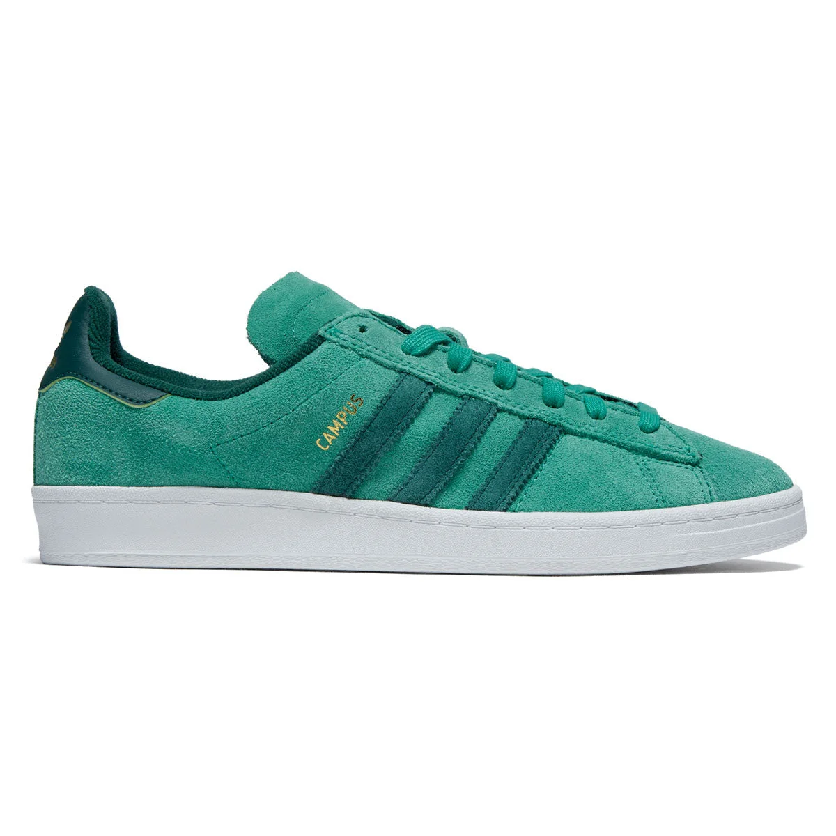 Adidas Campus Adv Shoes - Court Green/Core Green/Ftwr White