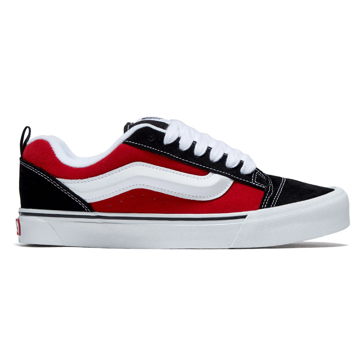 Vans Knu Skool Shoes - Red/True White