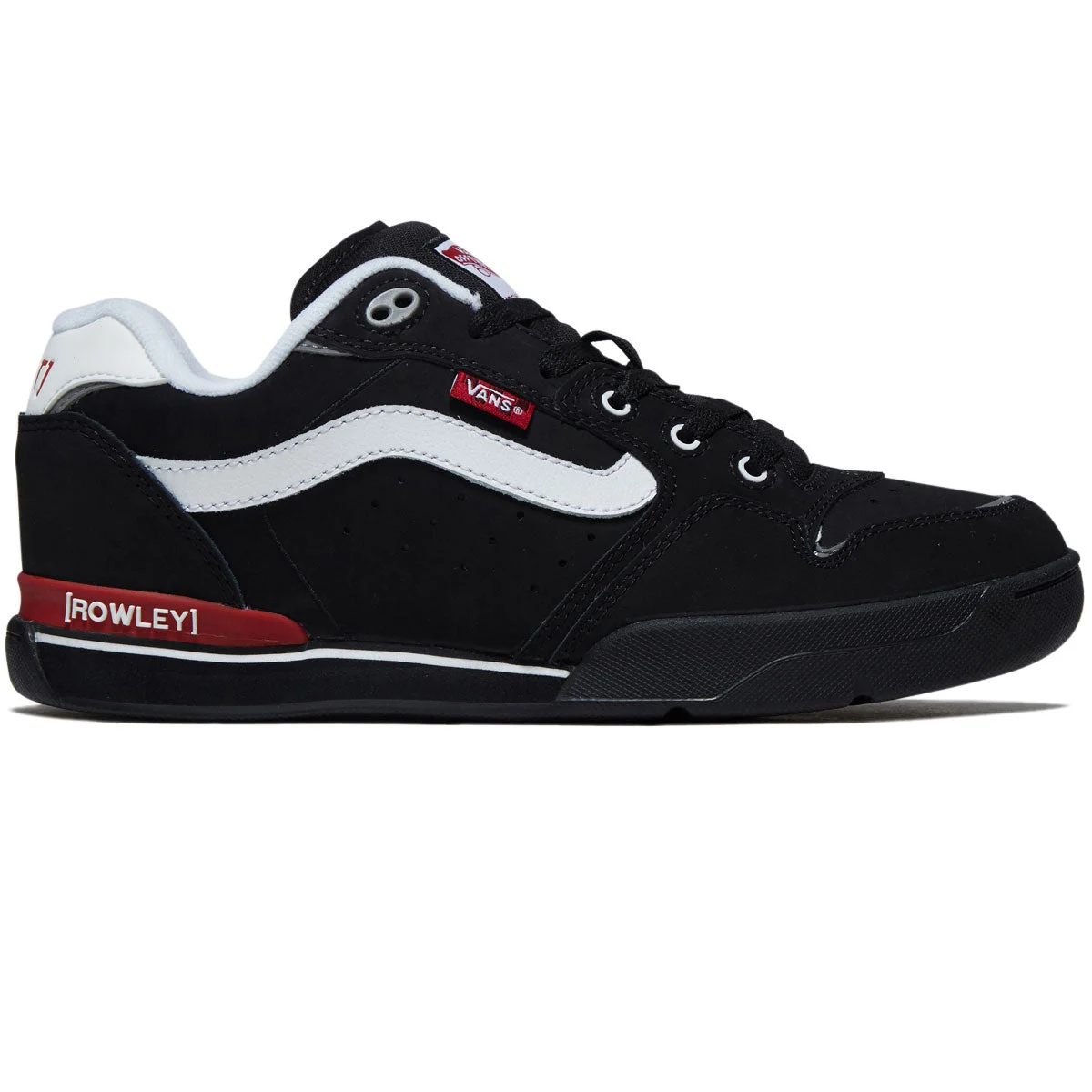 Vans Rowley XLT Shoes - Black/White/Red
