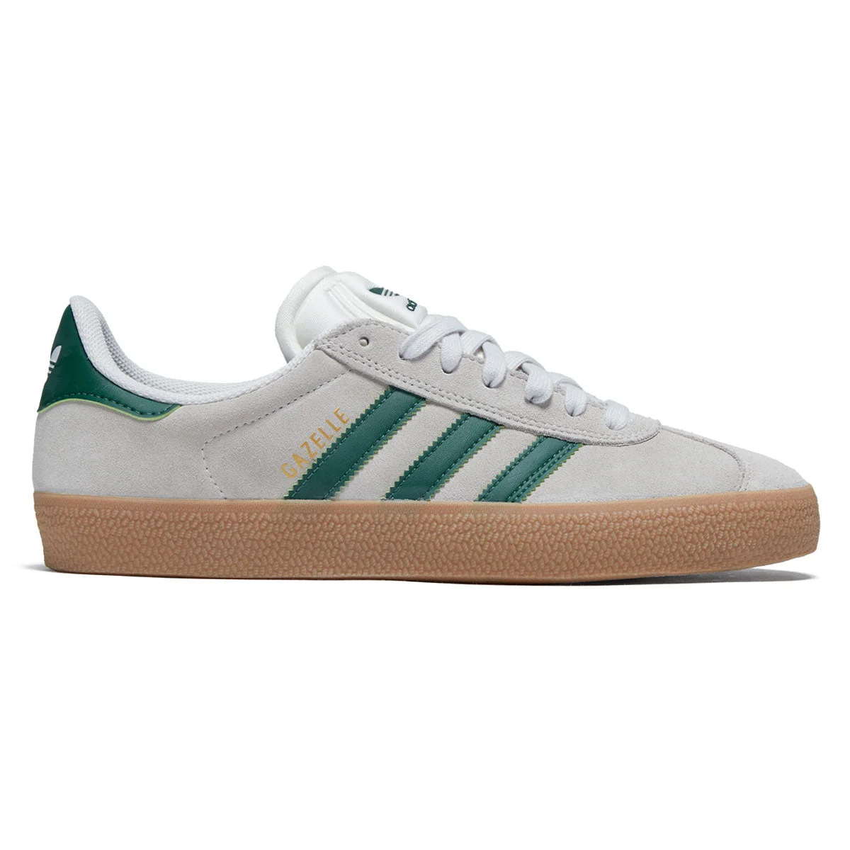 Adidas Gazelle ADV Shoes - Crystal White/Crystal White/Gum