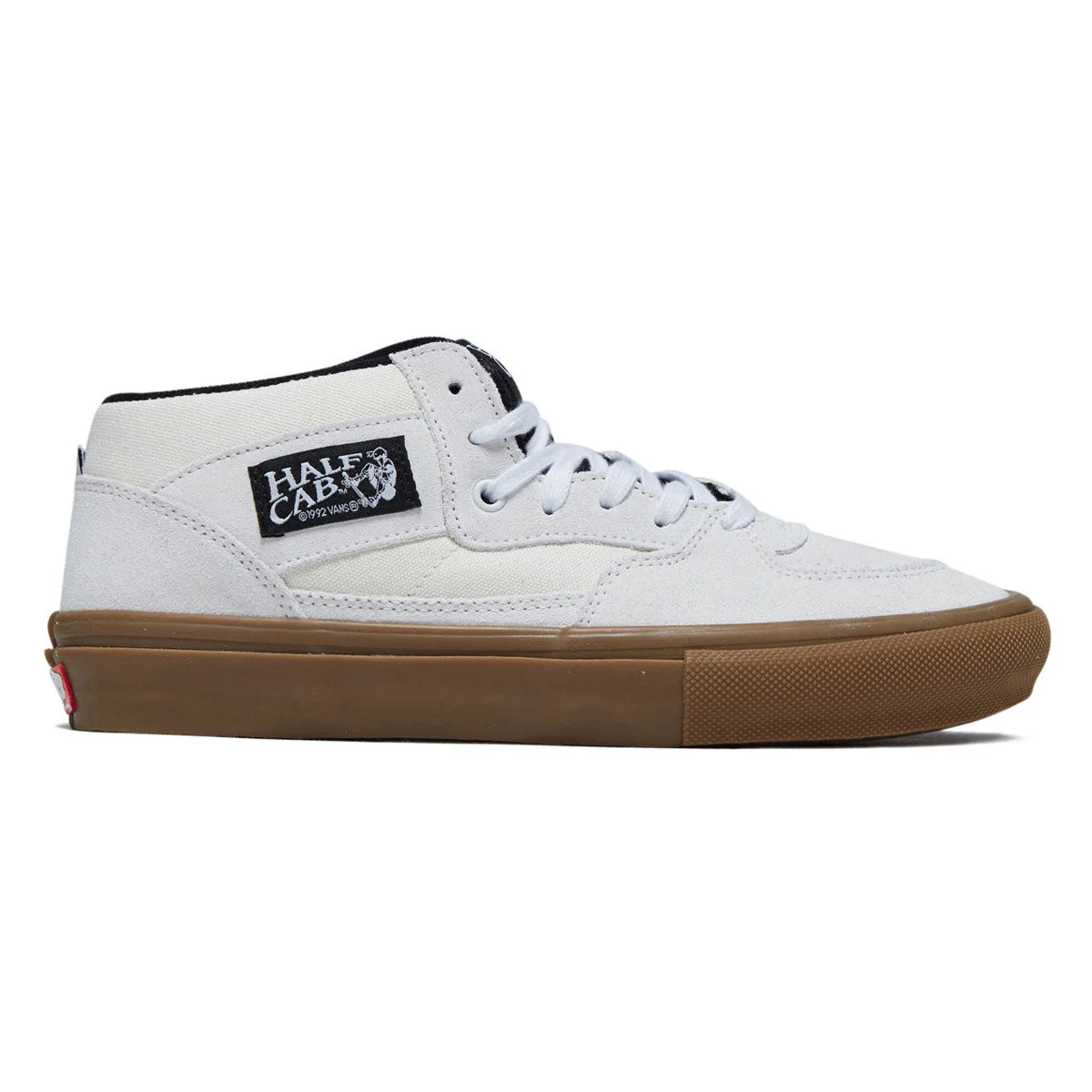 Vans Skate Half Cab Shoes - Antique White/Gum
